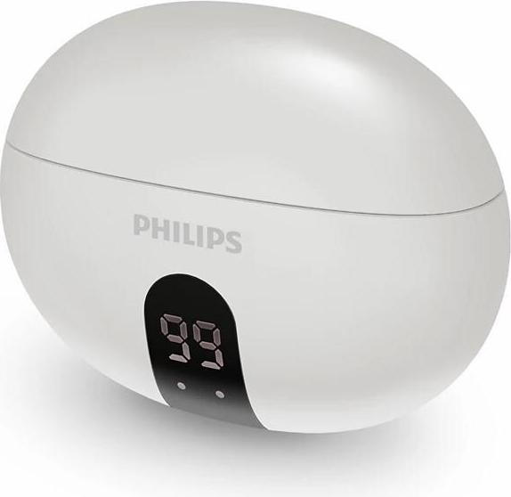 Immagine prodotto Philips True Wireless In-Ear-Kopfhörer TAT2520WT/00 Weiss (ANC, 19.50 h, Senza fili)