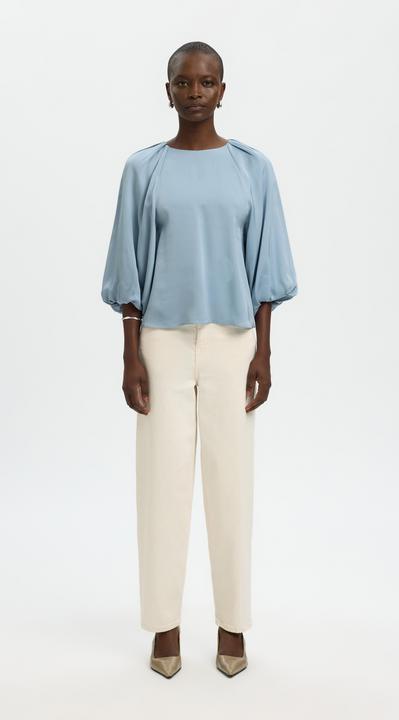 Immagine prodotto Selected Viskose Bluse mit 3/4 Ärmeln (36)