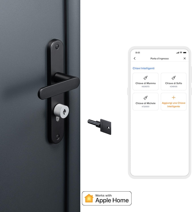 Produktbild Netatmo Intelligentes Türschloss & 3 Schlüssel (Smartphone)