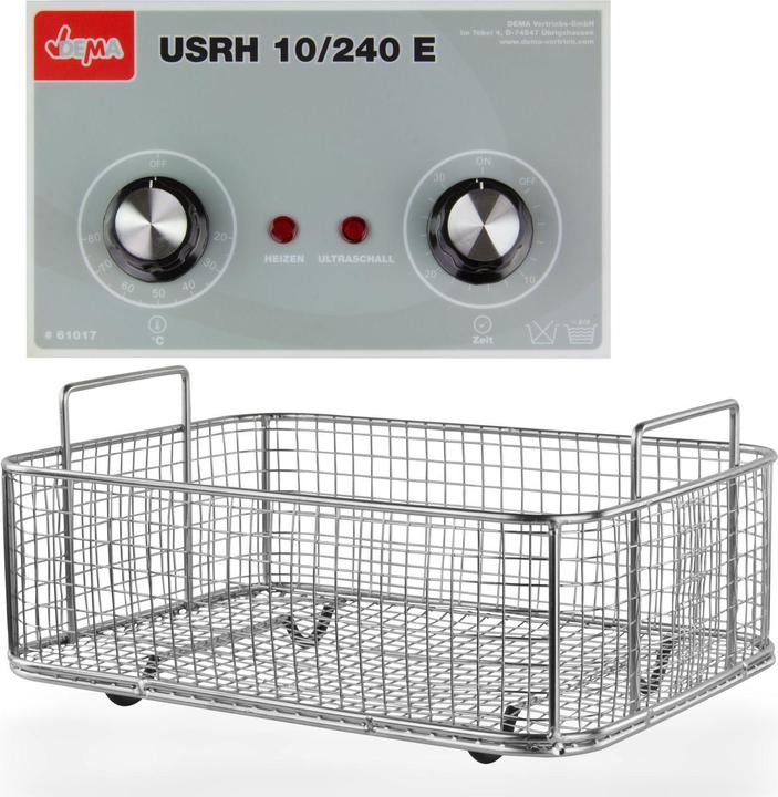 Actual product image Dema - Ultraschallreiniger UR 10 L/HD (40 kHz, 10 l)