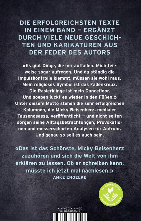 Produktbild und zur Apokalypse gibt es Filterkaffee (Deutsch, Micky Beisenherz, 2019)