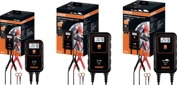 Actual product image Osram 908 OEBCS908 (12V, 24V, 8 A)