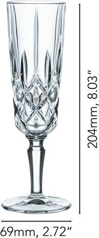 Produktbild Nachtmann Champagnerglas Noblesse (15.50 cl, 4 Gläser, Sektgläser)