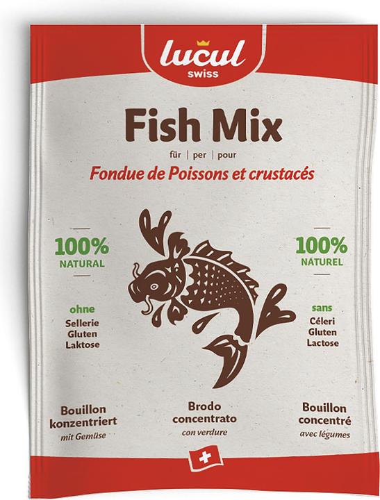 Immagine prodotto Lucul Swiss Brodo per fonduta di pesce Mix di pesce