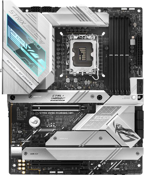 Actual product image ASUS ROG Strix Z690-A Gaming Wifi (LGA 1700, Intel Z690H, ATX)