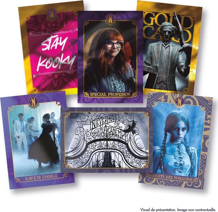Actual product image Panini Wednesday Gift Set Nevermore Welcome Kit *English Version* (English)