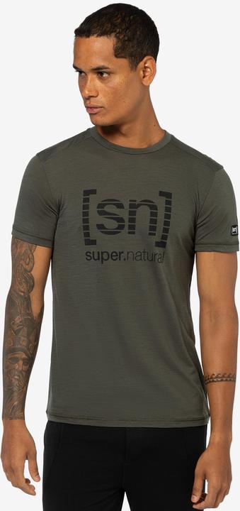 Produktbild Super Natural Grid Logo Tee (S)