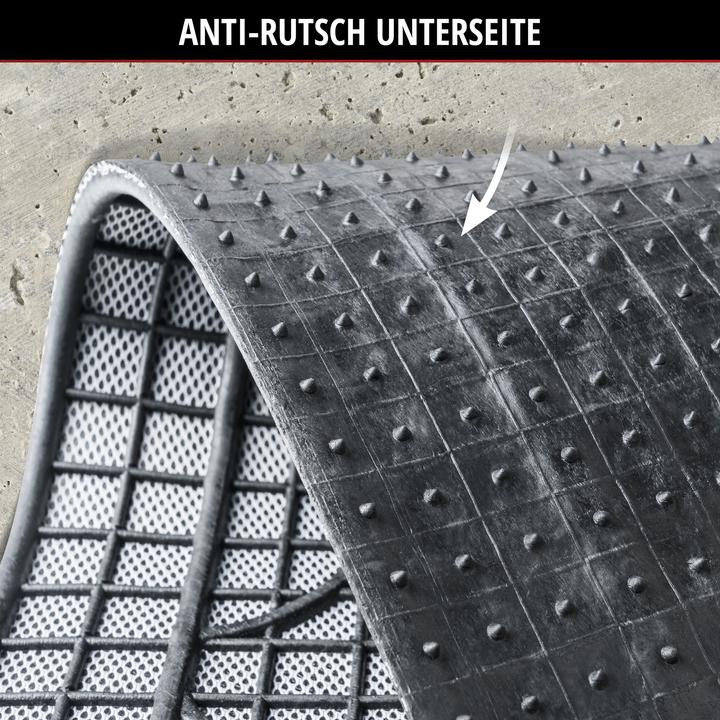 Produktbild Walser Universal Auto-Gummimatten-Set, Automatten 4-teilig zuschneidbar (2 Vordermatten + 2 Rückmatten)