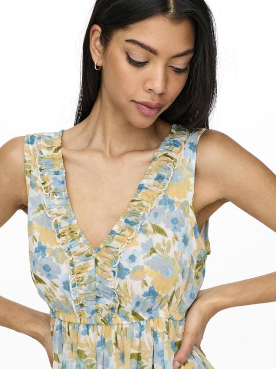 Actual product image JdY Ruched V-neck maxi dress (S)