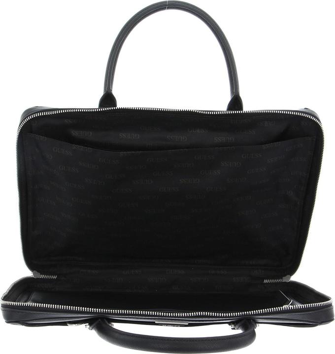 Produktbild Guess Crts Sffn Smrt Doc Case W Hndl Laptoptassen Heren - Zwart - Maat ONESIZE