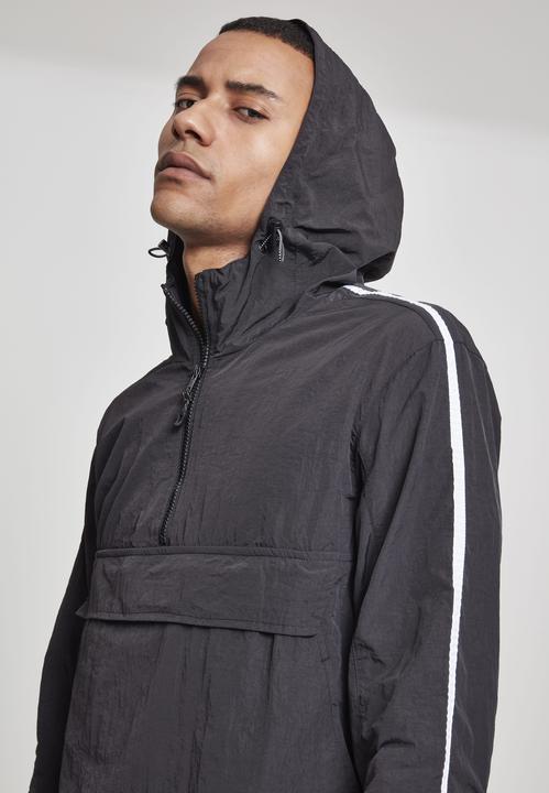 Actual product image Urban Classics Crinkle Nylon Pull Over Jacket (S)