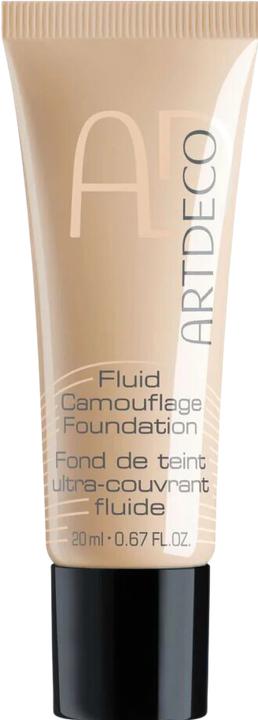 Actual product image Artdeco Foundation Fluid Camouflage 34 Warm / Medium Ivory, 20 g (Medium ivory, Warm)