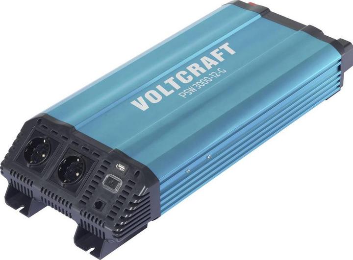 Voltcraft Wechselrichter PSW 3000-12-G 3000 W 12 V/DC - 230 V/AC reine Sinuswell