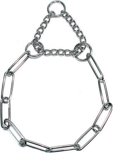 Immagine prodotto Sprenger Collana a cordoncino, maglie lunghe, 49 cm 3 mm, cromata (Cane, Generale)