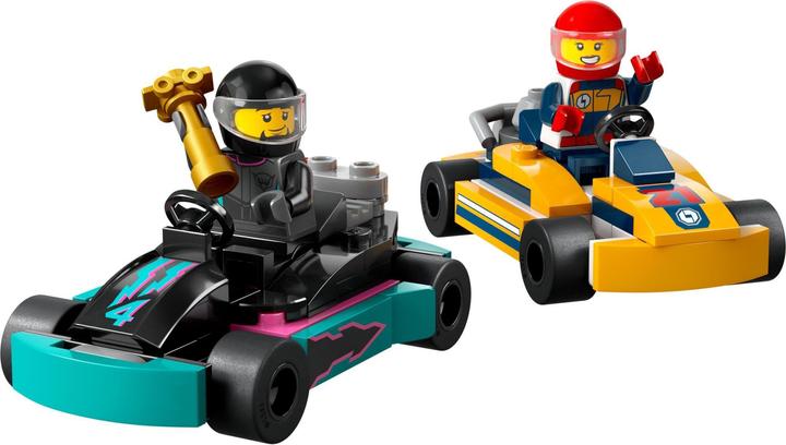 Image du produit LEGO Go-karts avec pilotes de course (60400, LEGO City)