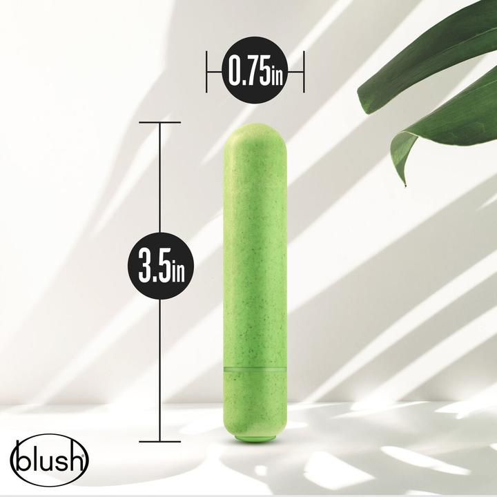 Actual product image Gaia Eco Bullet Vibrator â Green
