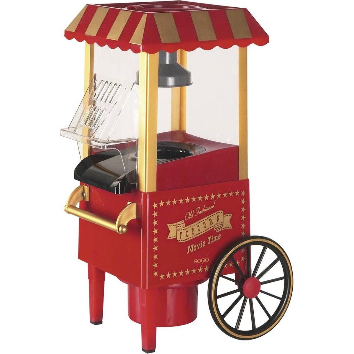 Sogo Popcornmaschine Retro-Wagen (PAL-SS-11330)