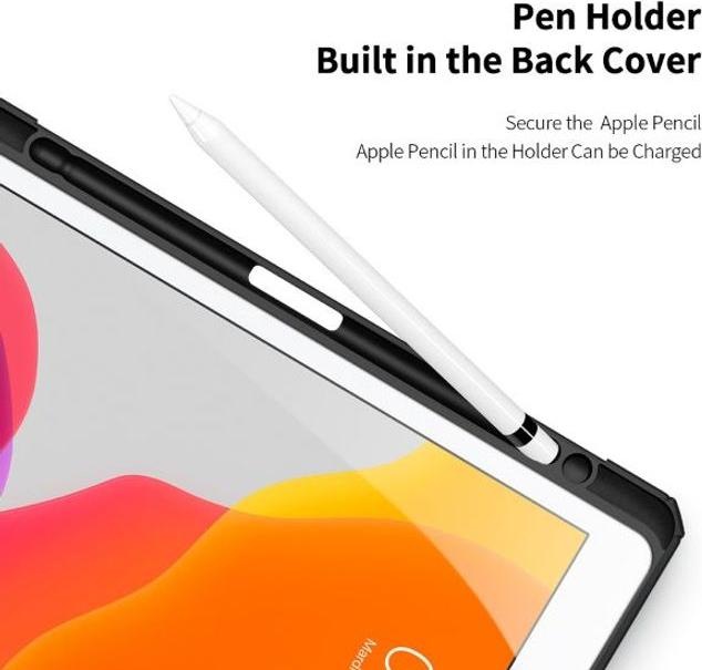 Productafbeelding Dux Ducis Toby Serie Leren Boekomslag Hoesje (iPad 2021 (9e gen), iPad 10.2)