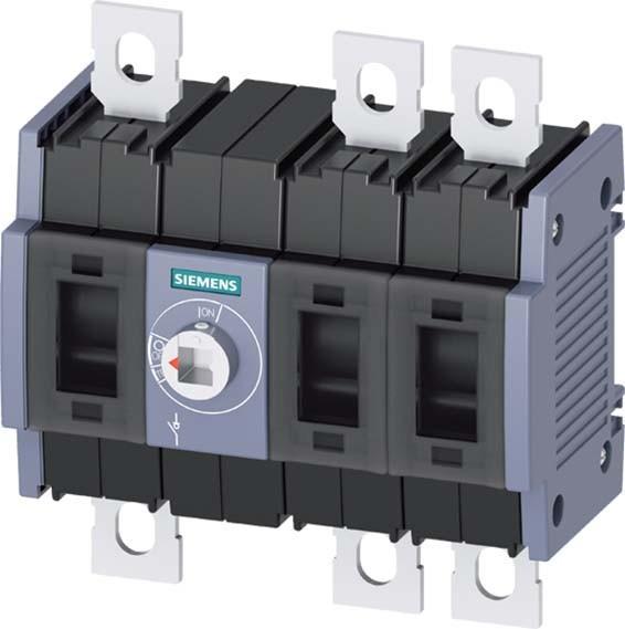 Produktbild Siemens Hauptschalter 200A 3p IP00 Einb Wart/Rep 3KD3630-0NE20-0