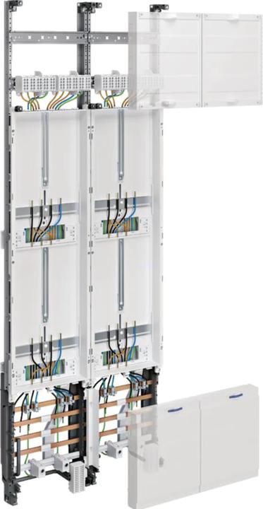 Hager Complete panel ZK51X7N 4Z 2 panels 1350mm