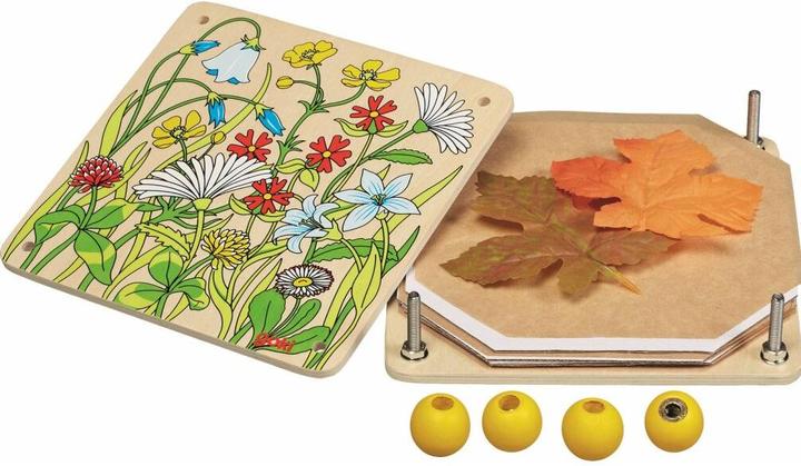 Produktbild Goki Hölzerne Blume-Presse