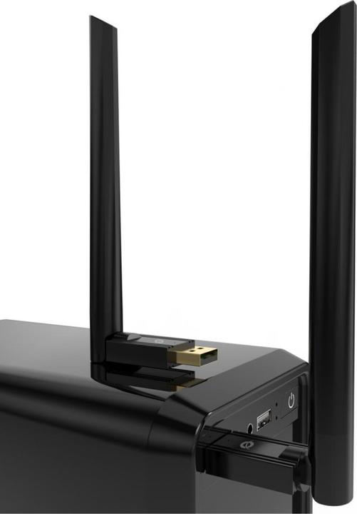 Actual product image Conceptronic Adapter Bluetooth Bluetooth Adapter 5.1 NanoUSB 10-20m black (Channels)