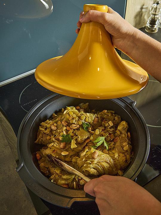 Image du produit Peugeot Tajine 6-8 Personen ATLAS Safrangelb/Antihaft