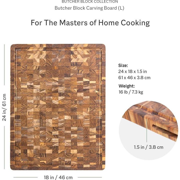 Image du produit TeakHaus Couper et servir la planche