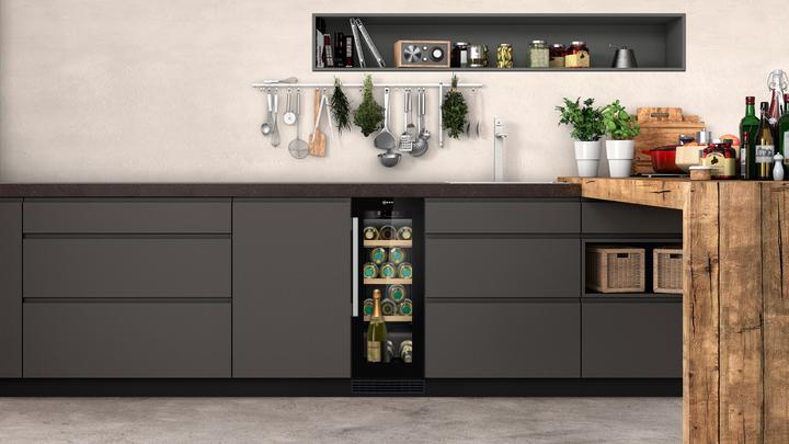 Actual product image Neff KU9202HF0 Undercounter wine refrigerator, width 30 cm