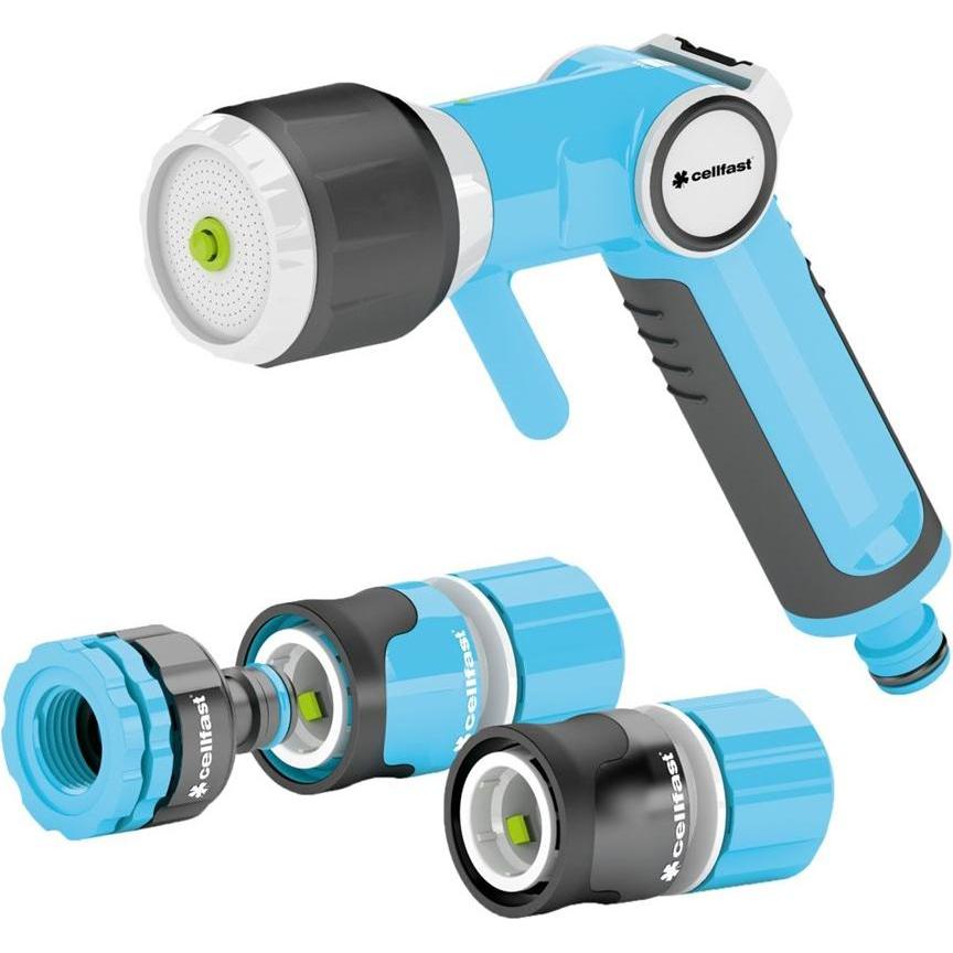 Cellfast Multifunktions-Brausenset ERGO C53-530 (Multifunktionsregner) (C53-530)