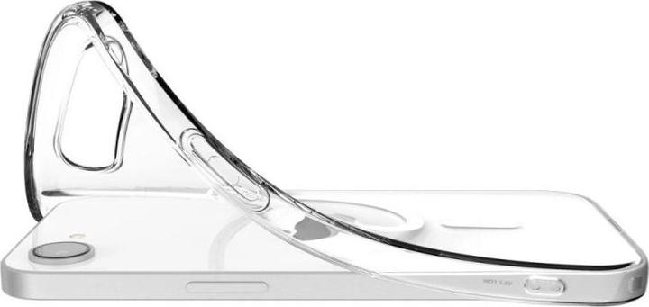 Actual product image Spigen Liquid Crystal MagFit TPU Back Cover Durchsichtig Apple iPhone 16e (Apple iPhone 16e)