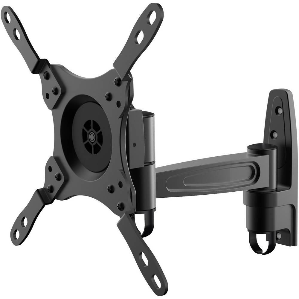 SpeaKa Professional Adattatore SpeaKa VESA fino a 200 x 200 mm (30 kg), Supporto per monitor, Nero