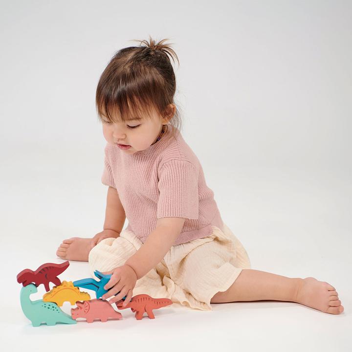 Actual product image Mentari Happy Stacking Dinosaurs (MT7204)