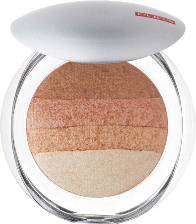 Produktbild Pupa Milano Pupa - Luminys Baked All Over Illuminatingush-Powder Pudding For Face And Body 05 9G (05 Gold Stripes)