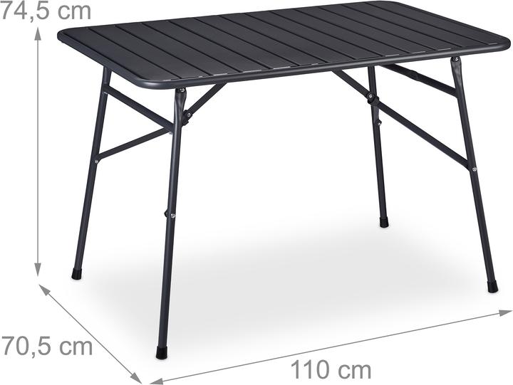Productafbeelding Relaxdays Tuintafel (110 cm)