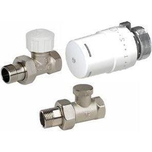 Arco, Zubehör Sanitärinstallation, Set Of Thermostat Head W Straight Valve