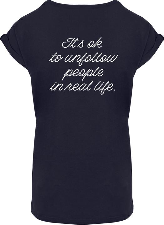 Produktbild Merchcode Ladies Heartbreak X Extended Shoulder Tee - 111573 (L)