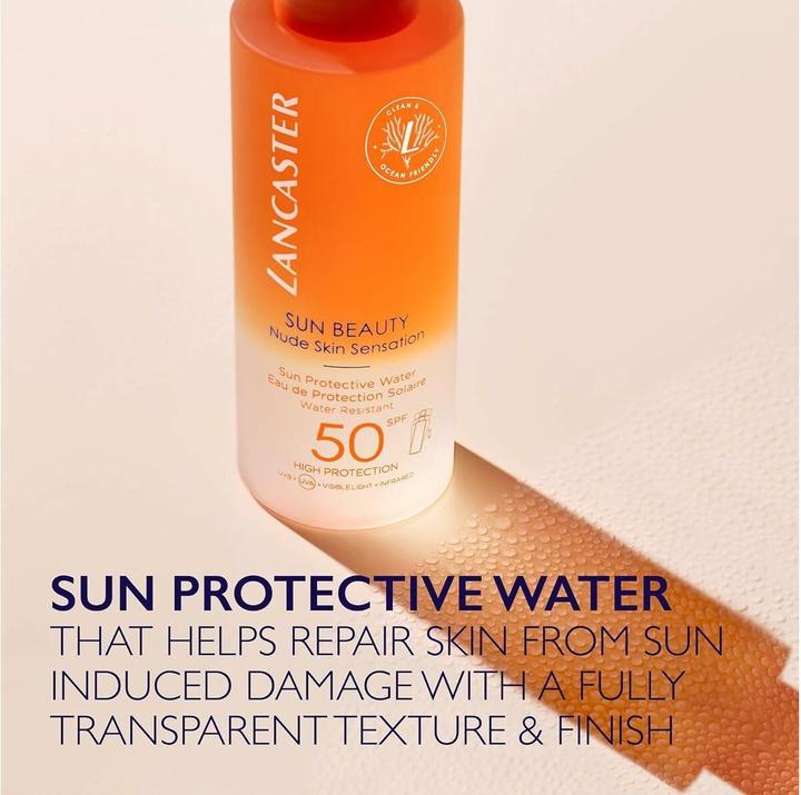 Actual product image Lancaster Sun protection water (SPF 50, 150 ml)