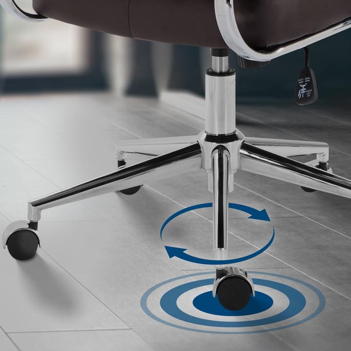 Actual product image CLP Oakland office chair, height-adjustable and swivelling