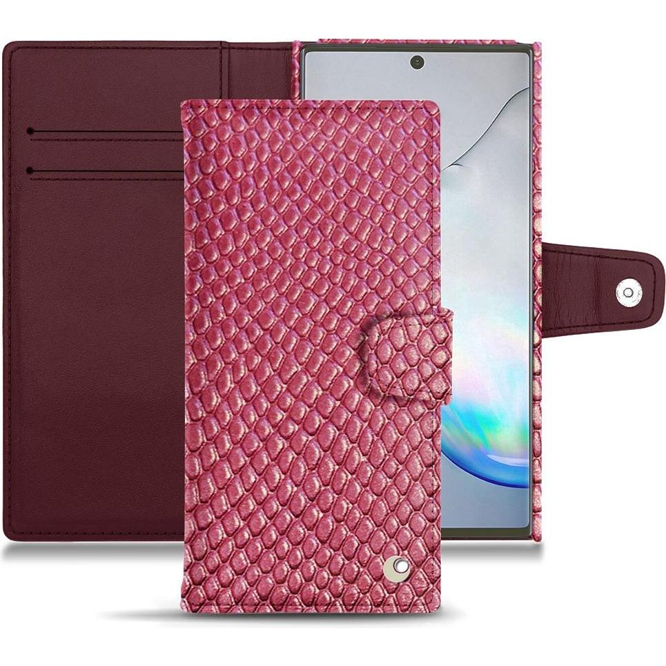 Thumbnail - Noreve Lederschutzhülle Wallet (Samsung Galaxy Note 10), Smartphone Hülle, Rosa