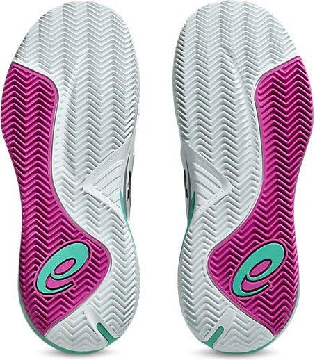 Actual product image ASICS Performance Asics Gel-Resolution X Clay White/Aurora Green Man (42)