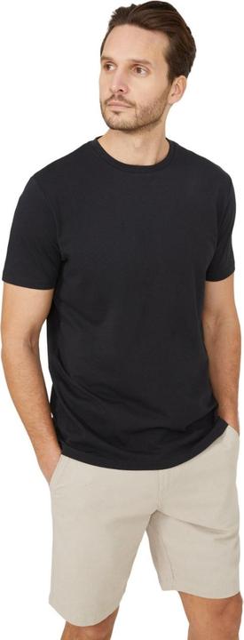 Actual product image Universal Textiles Mens Plain Cotton Crew Neck T-Shirt (S)