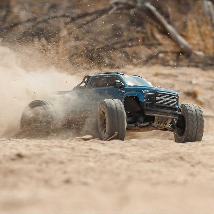 Image du produit Arrma Monster Truck Big Rock BLX 223S, Blau ARTR, 1:10 (Presque prêt à être conduite)