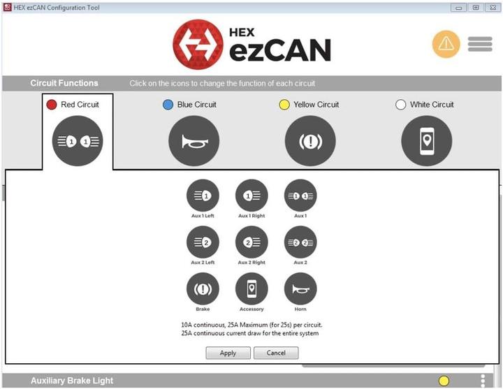 Produktbild Hex 4 Kanal Zubehörmanager CAN Bus ezCAN