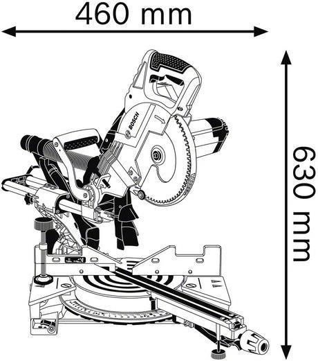 Produktbild Bosch Professional GCM 8SJL inkl. GTA 2600