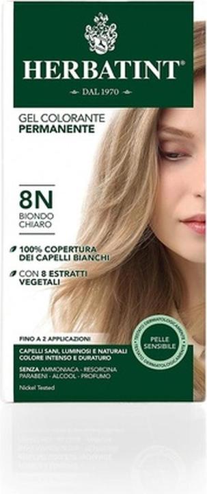 Produktbild Herbatint Haarfärbegel 8N Hellblond (8N Hellblond)