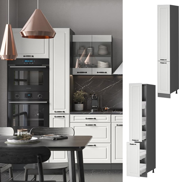 Actual product image Vicco Apothekerschrank R-Line (30 x 57.5 x 207 cm)