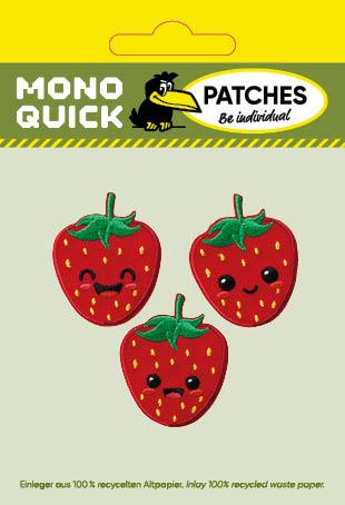 Produktbild Mono Quick Applikationen - Teens and Jeans - aufbügelbar Create Erdbeeren u. aufkleben (3 x)