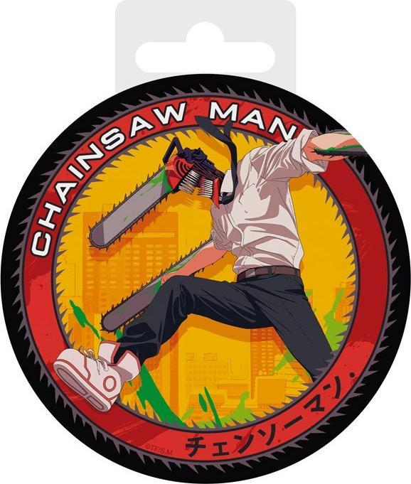 ABYstyle Chainsaw Man Sottobicchiere: Chainsaw Man 10cm (1x, Dessous de verre)