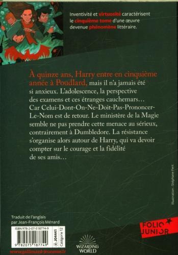 Immagine prodotto Harry Potter (Francese, J.K. Rowling, 2023)